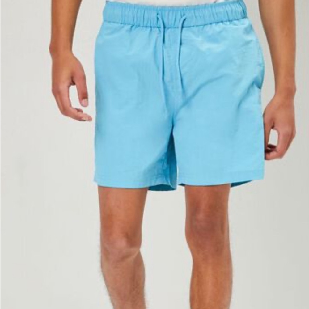Recycled Nylon Drawstring Swim Trunks